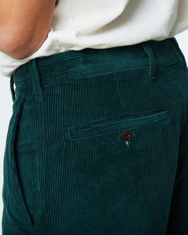 Service Chino 8W Cords Bottle Green
