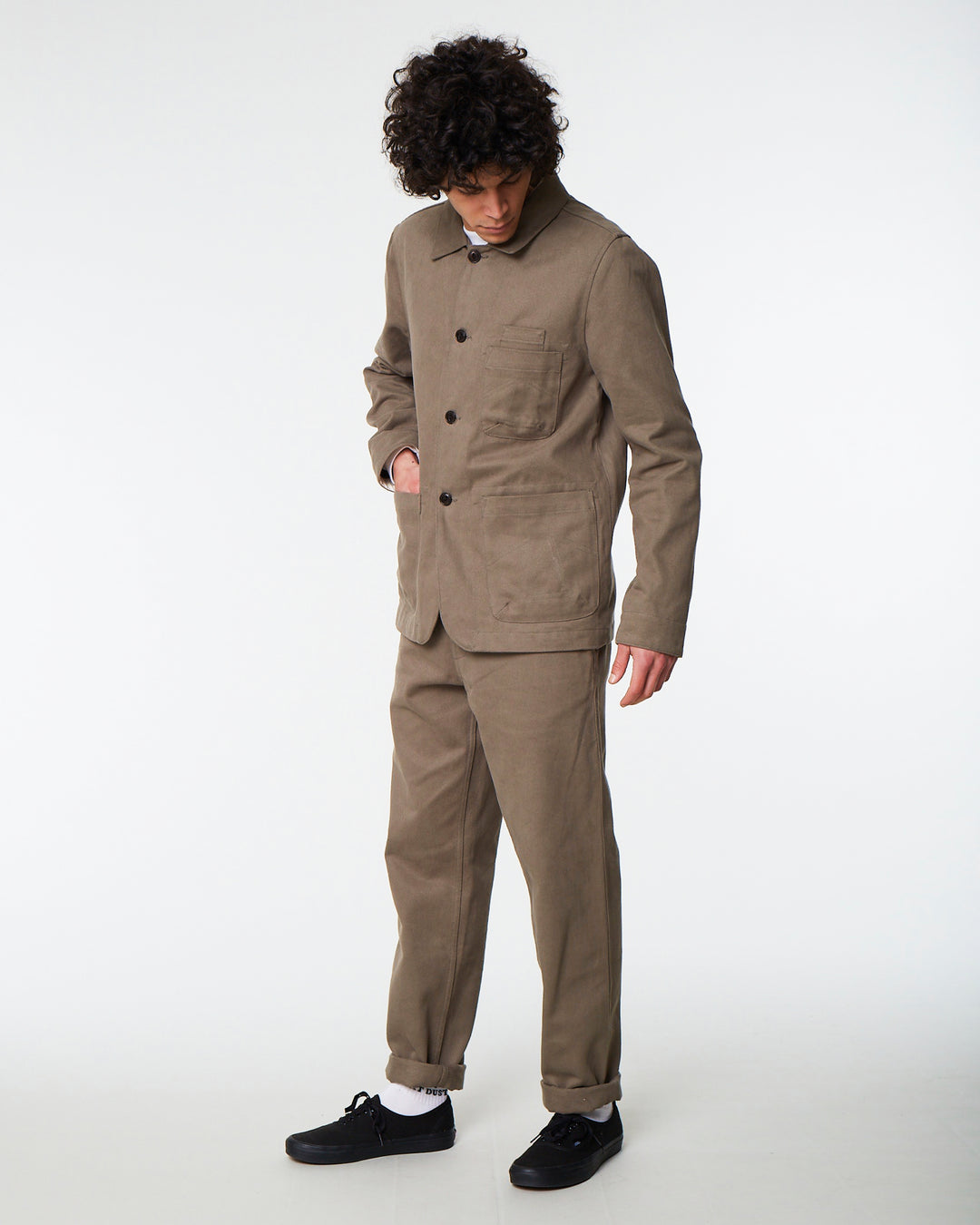 Combat Blazer Cotton Twill Lovat