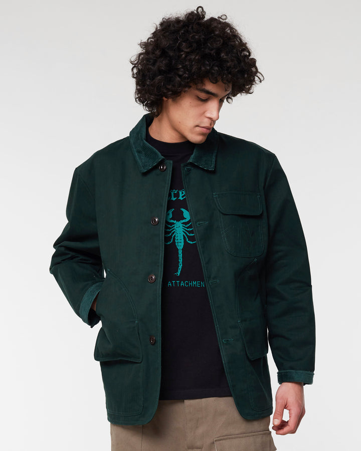 Ranger Blazer Herringbone Wax Bottle Green