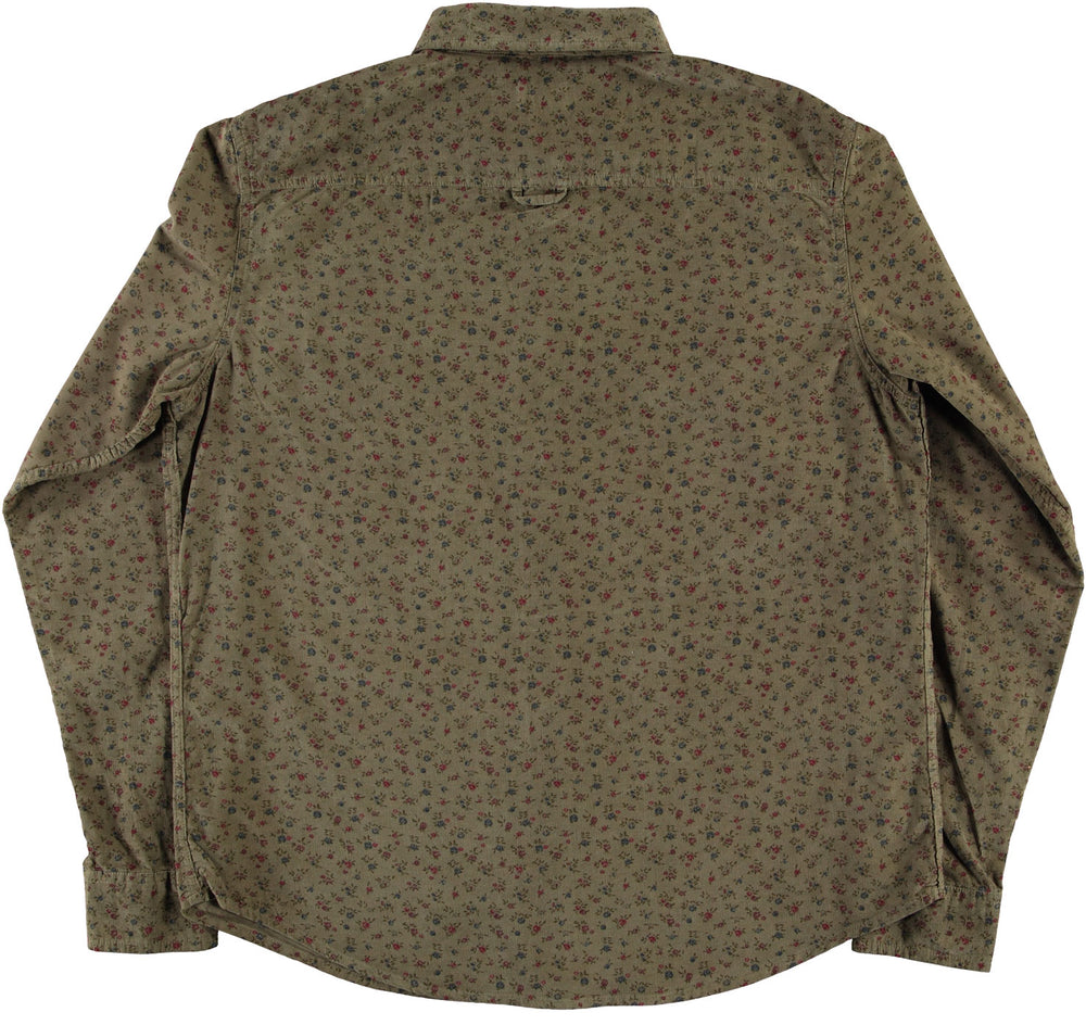 Combat Shirt Wallpaper Cords Khaki-back view
