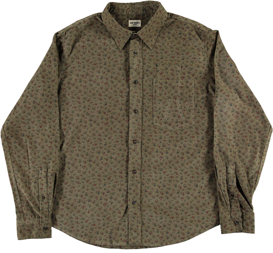 Combat Shirt Wallpaper Cords Khaki-front view