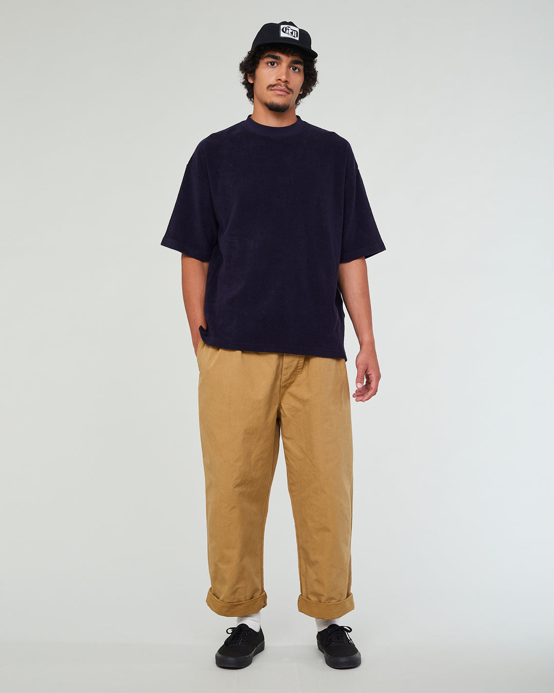 Officer Chino Crispy Cotton Sand