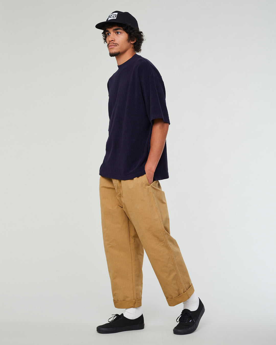 Officer Chino Crispy Cotton Sand