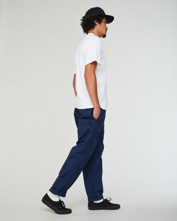 ゴンズ パンツ リップストップ マキシ ネイビー