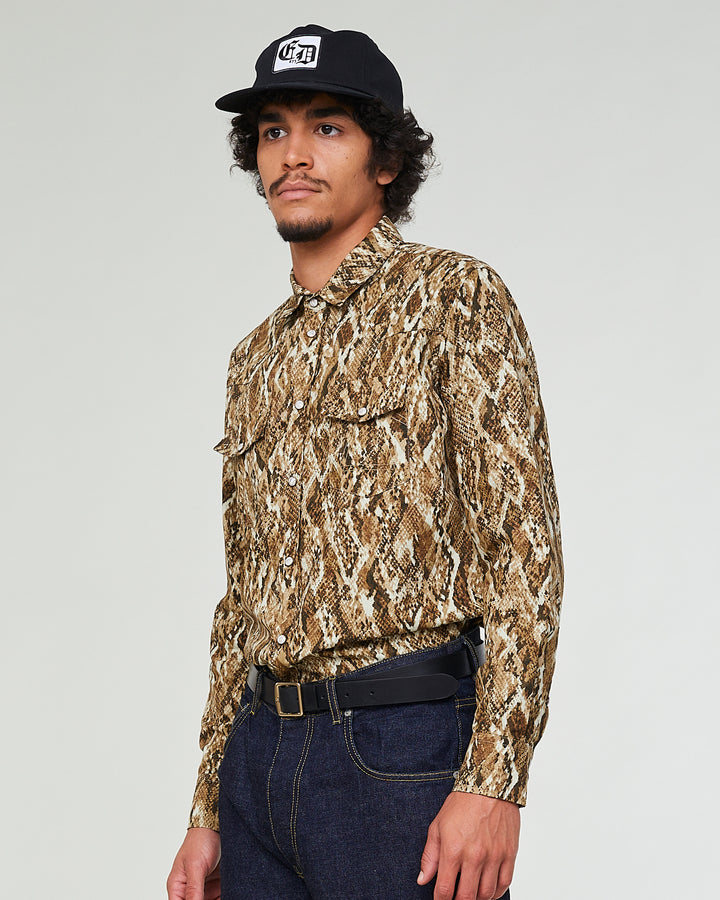Western Shirt Cobra Cotton Multi