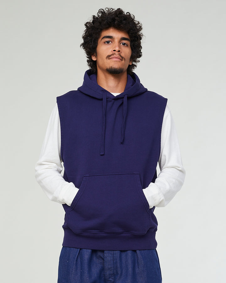 Rocky Sweater Cotton Fleece Indigo