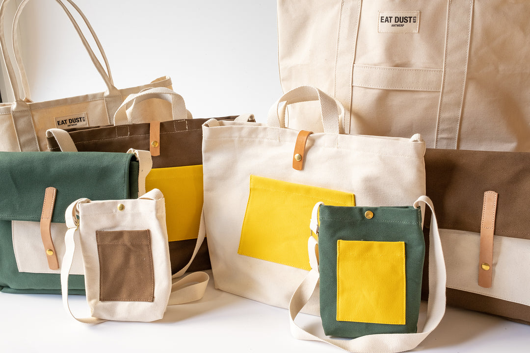 Canvas Shoulder Bag Medium Green