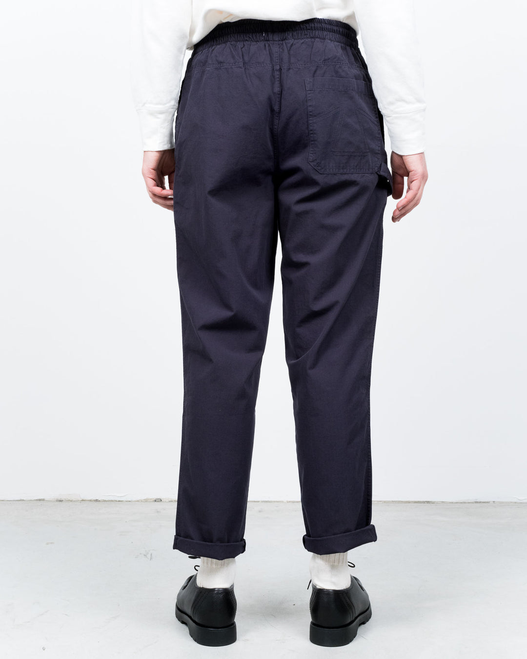 ゴンズ パンツ リップストップ ネイビーブルー