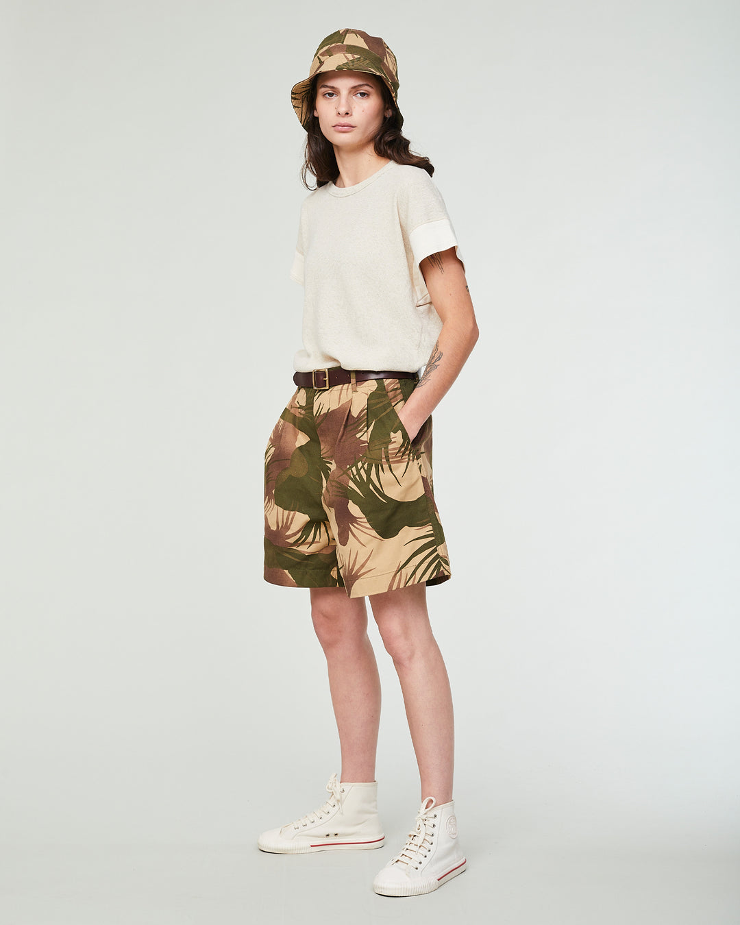 G.o.D River Short Tropical Cotton Dune