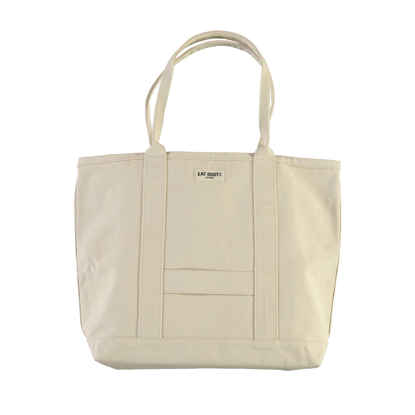 Small Canvas Shopper Bag Off White